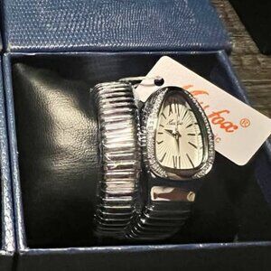 MISSFOX Silver Snake Watch - Deadstock